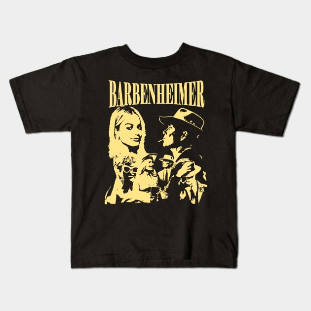 barbenheimer Kids T-Shirt by guilhermedamatta